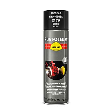 RUST-OLEUM® Deklaag Hard Hat Deklaag Inhoud 0.5l kleur zwart RAL-code 9005