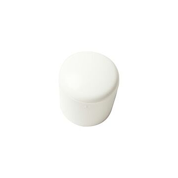 STOELDOP, POOTDOP 16MM WIT ROND
