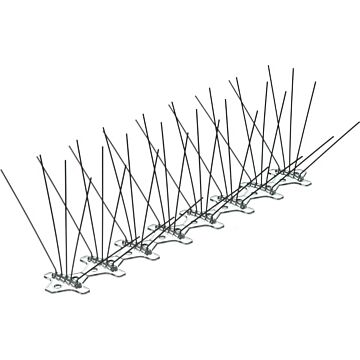 DUIVENPENNENSTROOK, ANTI DUIVENSTRIP,  4-PINS RVS, 50CM  
