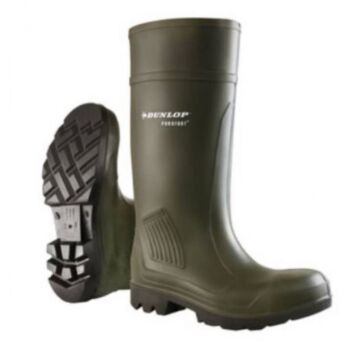 Dunlop Purofort laars s5d c462933 groen, 38