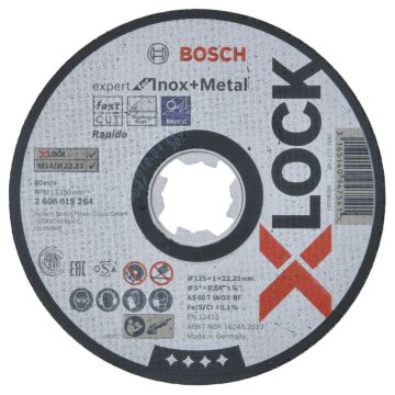 Bosch XLK DSS Expert I&M125x1x22.23, recht