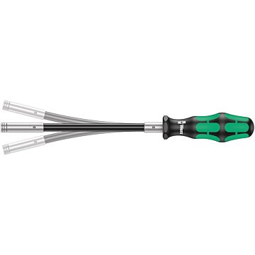 Wera 393 S BIT-HANDHOUDER EXTRA SLIM MET FLEXIBELE SCHACHT, 1/4" X 173,5 MM