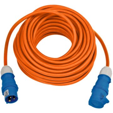 Brennenstuhl CEE-verlengkabel IP44 25m H07RN-F 3G2,5 oranje CEE 230V/16A stekker en koppeling