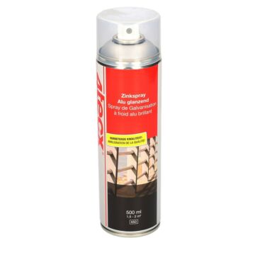 4tecx Zinkspray aluminium glanzend