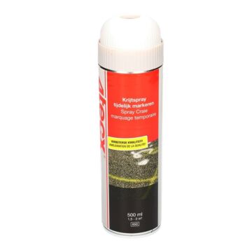 4tecx Krijtspray tijdelijk markeren wit 500ml