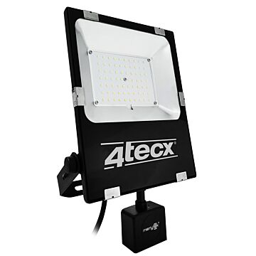4tecx Bouwlamp LED klasse 1 accu 20W 2800 lumen bewegingsmelder