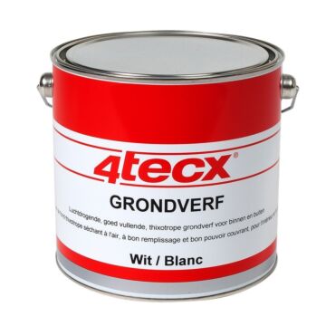 4tecx Grondverf zwart 2,5ltr