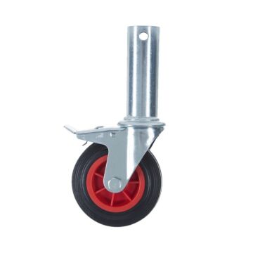 4tecx Zwenkwiel kamersteiger Ø 125mm inclusief borgclip