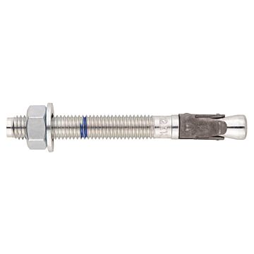 4tecx Doorsteekanker verzinkt M8 x 115 Ø 8mm ETA-1 100 stuks