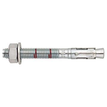 4tecx Doorsteekanker verzinkt M10 x 90 Ø 10mm ETA-7 100 stuks