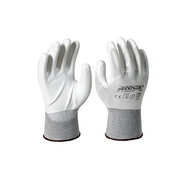 4tecx Handschoen pu wit 3 paar maat 9