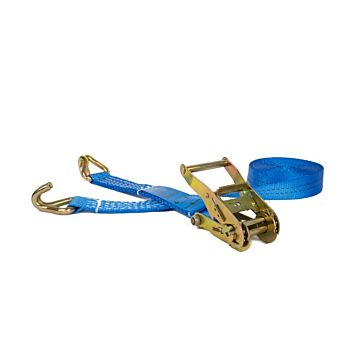 4tecx Spanband+ratel+haak 5m 25mm belastbaarheid 1500 kg spankracht 600-1200daN