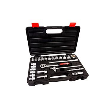 4tecx Dopsleutelset 1/2" 25-delig