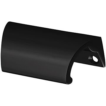 Hermeta GREEP V. LA 70MM OPSCHR. MAT ZWART (4087-18E)