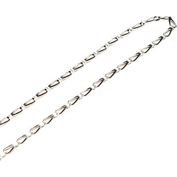 PATENTKETTING CHROOM 10.4X0.3MM per meter