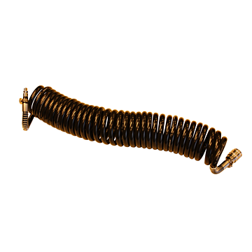 DutackPro Perslucht spiraalslang PU 7,5 m. 10 bar