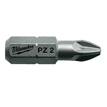 Milwaukee Schroefbit PZ 2, 25 mm (25 stuks)