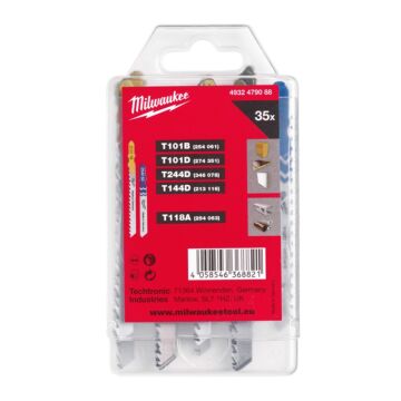 MILWAUKEE® Jigsaw Blade Set 2 - 35 pcs