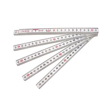 SOLA Duimstok SOLA kunststof wit 2 meter 10-delig