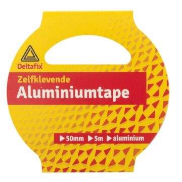 ALUMINIUMTAPE, ALUMINIUM REPARATIETAPE 5MTR. 50MM.