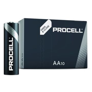 Batterijen Duracell PROCELL, AA, LR06, Penlite.