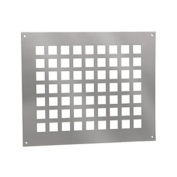 Nedco BV Ventilatieplaat 300x250mm aluminium