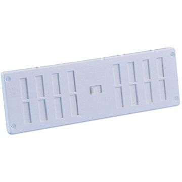 Nedco BV Afsluitbaar ventilatierooster 250x80mm PS, kunststof wit