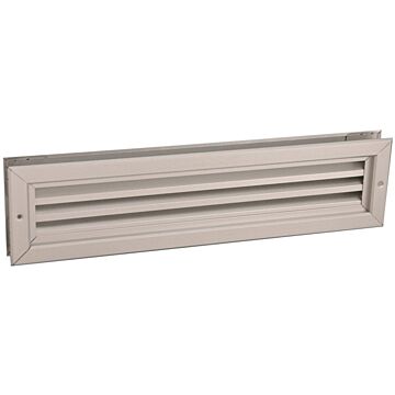 Nedco BV Deurventilatierooster 470x121mm aluminium geanodiseerd
