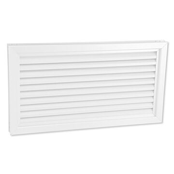 Nedco BV Deurventilatierooster 445x245mm aluminium wit