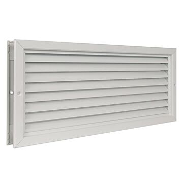 Nedco BV Deurventilatierooster 545x245mm aluminium wit