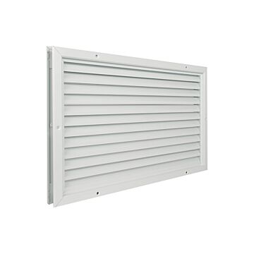 Nedco BV Deurventilatierooster 545x345mm aluminium wit
