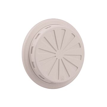 Nedco BV Verstelbaar ventilatierooster ø 100-150mm PP, kunststof wit