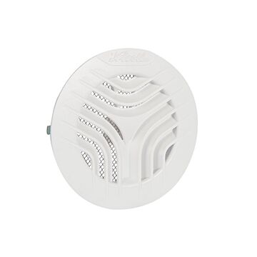 Nedco BV Ventilatierooster Ø110mm wit met klemmen, met gaas