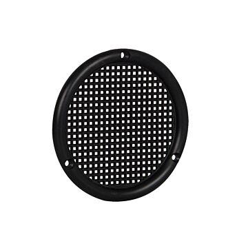 Nedco BV Ventilatierooster ø 56mm vlak PS, kunststof zwart