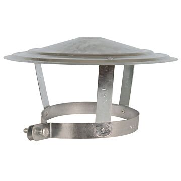 Nedco BV Regenkap Ã˜ 170-180mm gegalvaniseerd staal