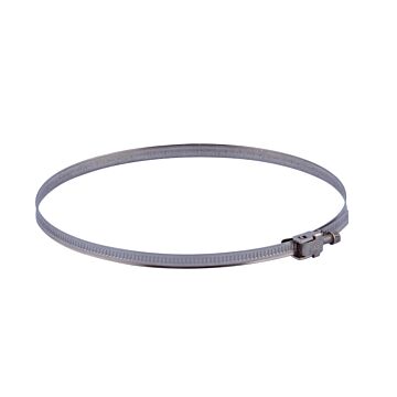 Nedco BV Slangklem Ã˜ 60-180mm RVS band en klem, gegalv. stalen klem