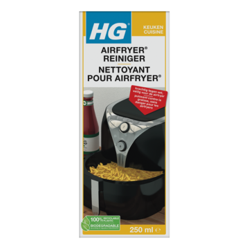 HG AIRFRYER REINIGER 0.25L NL FLACON 250ML