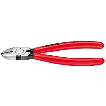 KNIPEX Zijsnijtang gepolijst/kunststof 140 mm