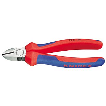 KNIPEX Zijsnijtang gepolijst/comfort 125 mm