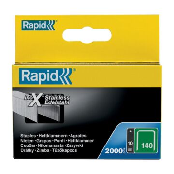 Rapid Rapid 140/10mm nieten RVS 2.000 st., Box