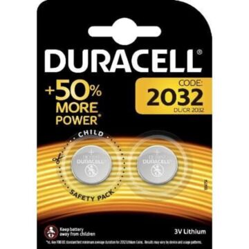 Duracell batterij knoopbatterij CR2032