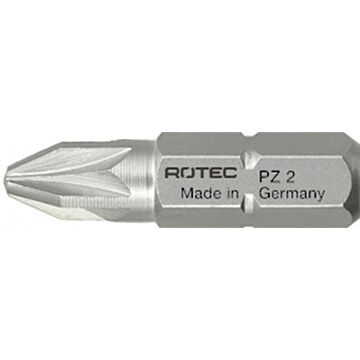 Rotec PRO Schroefbit PZ 2, L=25, C6.3, BASIC (vpe 10)