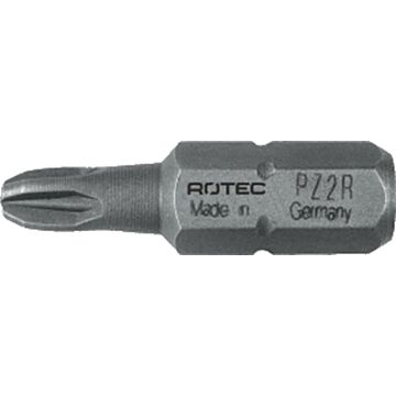 Rotec PRO Schroefbit PZ 2R, gereduceerd, L=25, C6.3, BASIC (vpe 10)