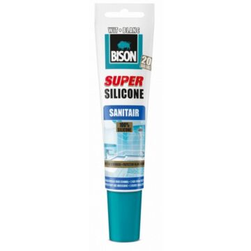 BISON SUPER SILICONENKIT SANITAIR 150 ML WIT 