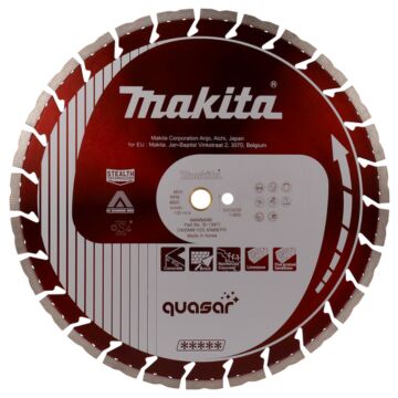 Makita B-13471 Diamantschijf 400x25,4x3,0mm rood