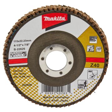 Makita B-22626 Lamellenschijf 115mm Z40