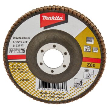 Makita B-22632 Lamellenschijf 115mm Z60