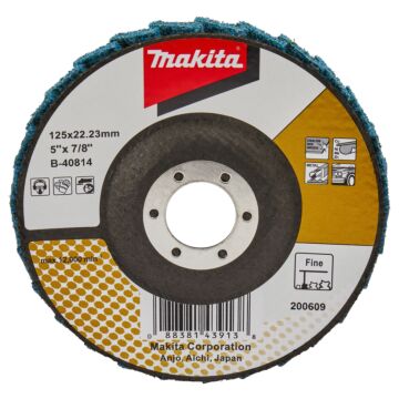 Makita B-40814 Lamellen conditioneringschijf 125 mm fijn