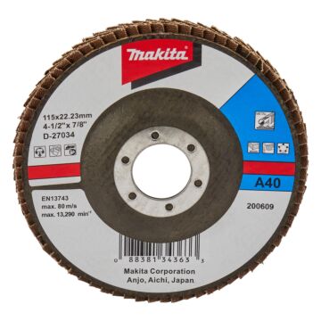 Makita D-27034 Lamellenschijf 115mm A40