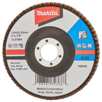 Makita D-27084 Lamellenschijf 125mm A40